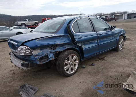 2003 Jaguar X-Type 3.0 из США, поврежденный, VIN SAJEB51C73WD07032